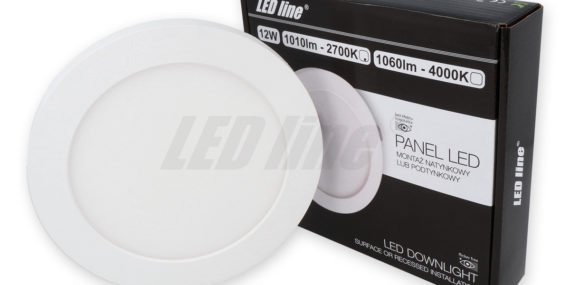 Panel LED line EasyFix 12W 1010lm 4K biała neutralna